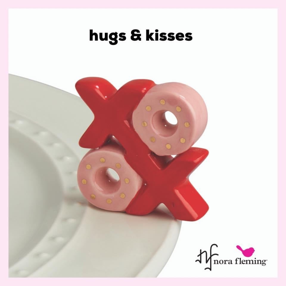 Nora Fleming orders Hugs & Kisses Mini